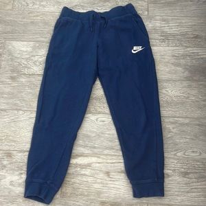 Girls Navy Blue Sweatpants